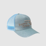 Mesh Cap Light Blue-Creme