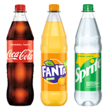 Coca Cola/ Fanta/ Sprite Mischkiste 12x1,0 l PET MW