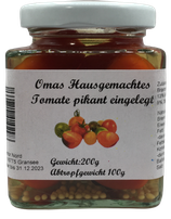 Omas Hausgemachtes Tomate pikant eigelegt 200g