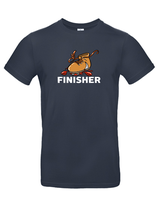 "Finisher" T-Shirt Baumwolle / Erwachsene / Navy