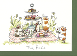 アニタジェラーム　グリーティングカード19　M364「The Picnic」