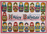 ポストカード　PK199  HAPPY BIRTHDAY