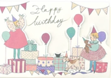 くらはしれい　グリーティング3Dカード3　H06-GM-84　Happy Birthday