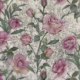 SI29中　　F123 SL-OG042901　Pink Roses on Sllver