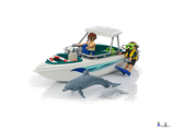 Playmobil Family Fun Ausflug mit Sportboot (6981)