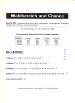 Sammlung 52 Wochenausgaben "Wahlbereich und Chance"