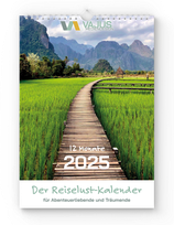 Reiselust Wandkalender 2025