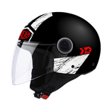 CASCO AIROH MALIBU PANZER BLACK MATT