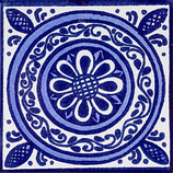 MEDALLÓN AZUL