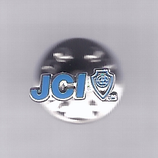JCI member pin small silver