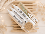 Geschenkset Kerzen "Weihnachtsduft"