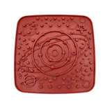 Schleckmatte Dog Planet terracotta