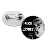 Badge métal Francis Décamps