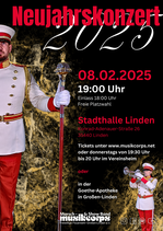 Eintrittskarte "19. Neujahrskonzert 2025"