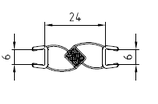 Magnetleisten-Set 2 - 180°