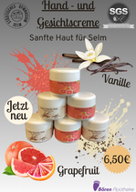 Hand- und Gesichtscreme "Sanfte Haut für Selm"