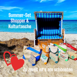 Summer-Set Bundle Shopper "Benita" + Kulturtasche "Isabella"