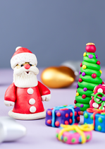 Weihnachtliches Modellieren