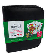 Rommé im Kunstlederetui