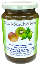 430g Kiwi - Stachelbeer Konfitüre extra
