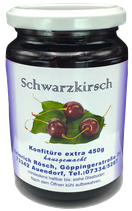 430g Schwarzkirsch Konfitüre extra