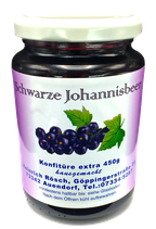 430g Schwarze Johannisbeer  Konfitüre extra