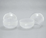 65mm空カプセル　50個　透明+乳白色