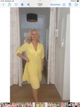 Kleid gelb