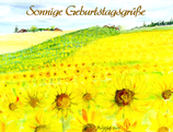 Sonnige Geburtstagsgrüße
