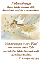 Weihnachtsengel bringe Frieden