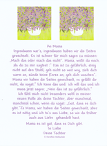 An Mama irgendwann haben wir die Seiten gewechselt