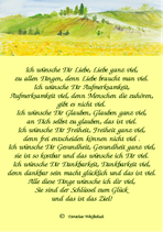 Ich wünsche dir
