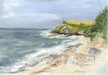 Strand / Fels
