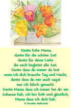 Danke liebe Mama