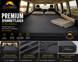PREMIUM-Passform-Spannbettlaken für unsere Klappmatratzen aus 100% BAUMWOLLE