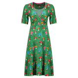 Tante Betsy Dress Auntie Garden Gnome Green
