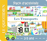 Pack  d'activités - Les transports