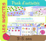 Pack activités - Les coccinelles