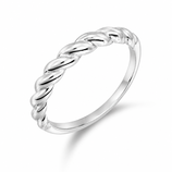 R1143 Silberring Twist
