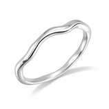 R1148 Silberring skulptural