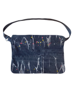 Standard Bag schwarz mit bunten Farbklecksen