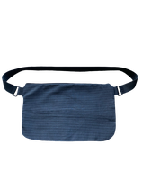 Standard Bag gestreift aus Anzugshose (Gurt verstellbar)