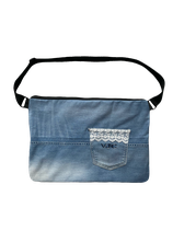Standard Bag Jeans mit Spitze (Gurt verstellbar)