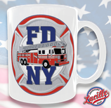 Mug Fire Department New York