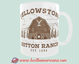 Mug Yellowstone Ranch Barn