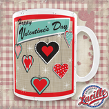 Mug St Valentin Retro natural