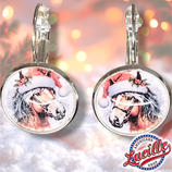 BO Cabochon Christmas Horse