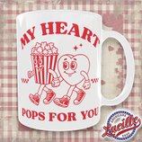 Mug St Valentin My Heart Pops