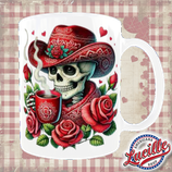 Mug St Valentin Dia de los Muertos