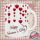 Mug St Valentin Happy Hearts